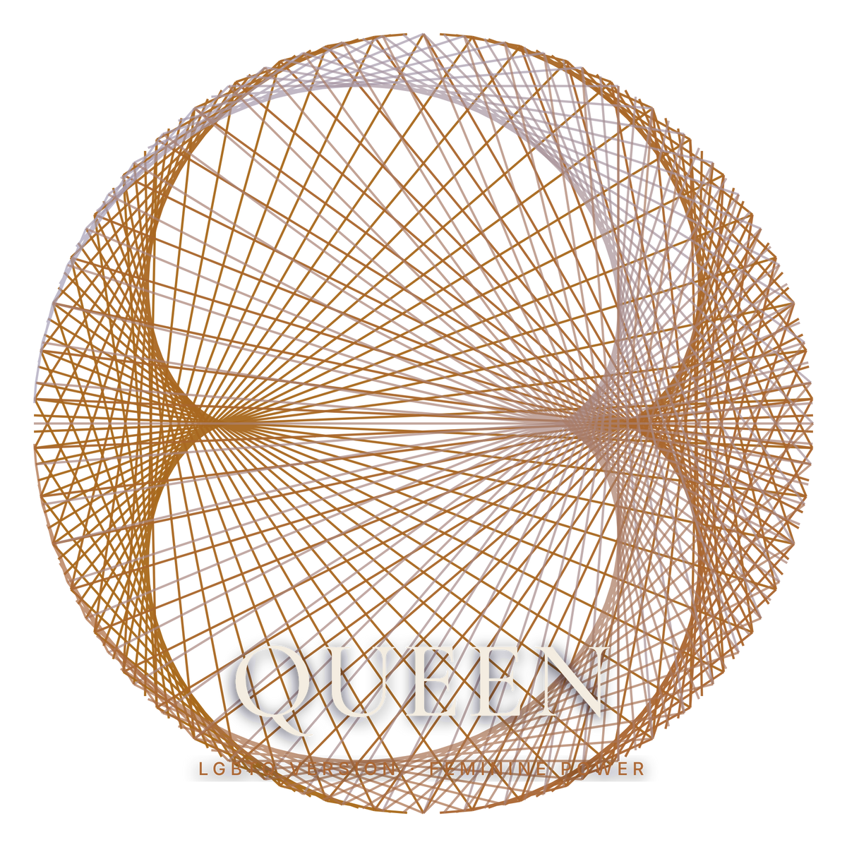 lgbtq alpha female queen subliminal audio cover art