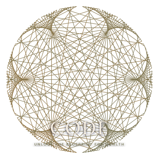 wealth code activation subliminal audio cover art