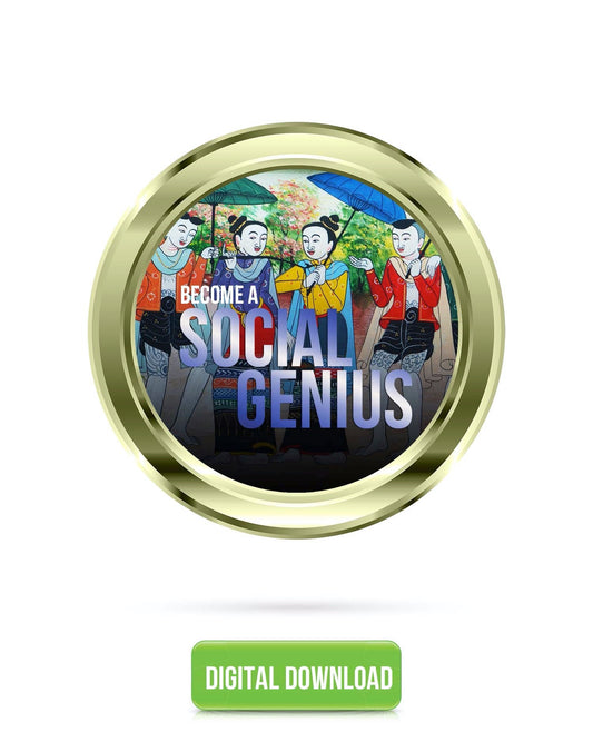 Become A Social Genius | Improve Your Social Skills Subliminal
