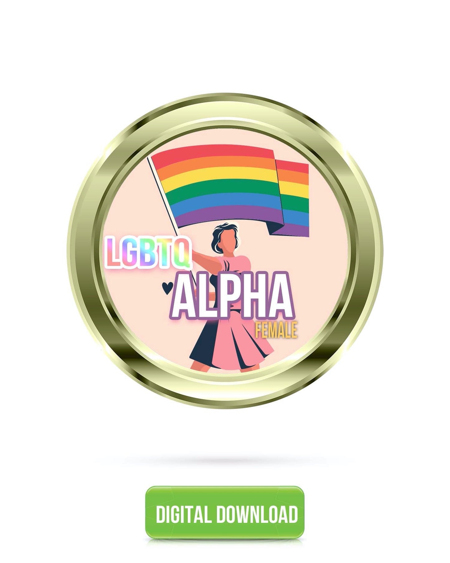 LGBTQ Alpha Female Queen | Confidence, Feminine Power, Seductress